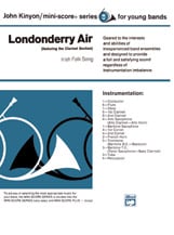 Londonderry Air Concert Band sheet music cover Thumbnail